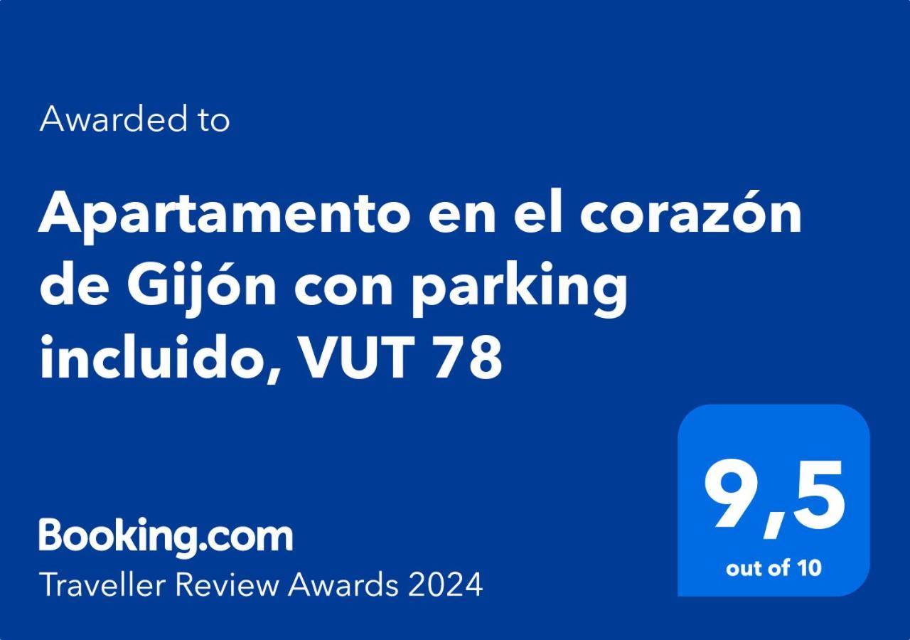 Apartamento En El Corazon De Gijon Con Parking Incluido, Vut 78 Exterior foto